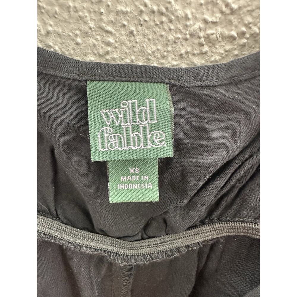 Wild Fable Womens Dress Size XS Black Sleeveless - Picture 4 of 10